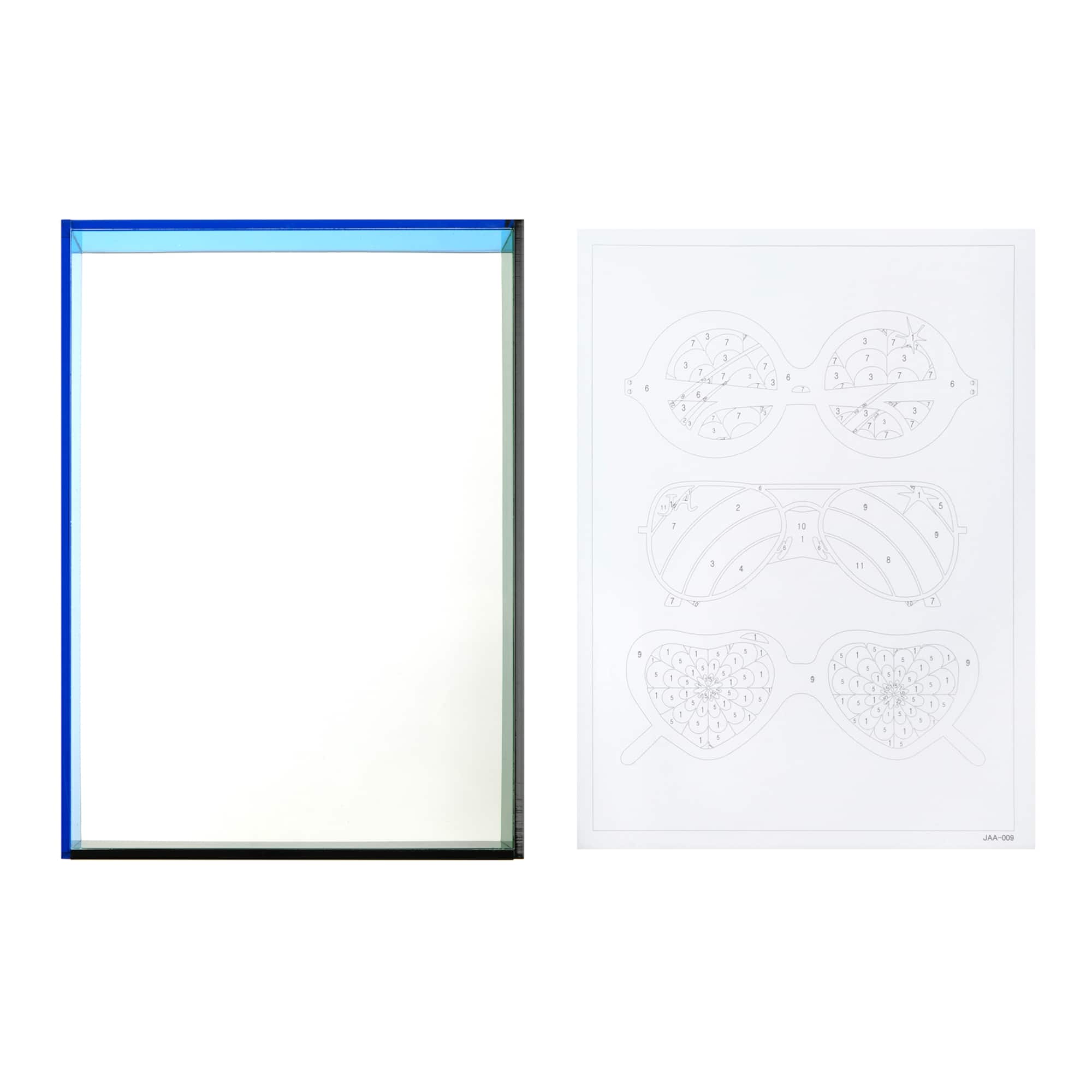 Jonathan Adler x Michaels 5" x 7" Glasses Paint-By-Number Acrylic Surface Kit